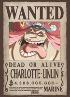 Poster One Piece - Wanted Big Mom 38x52cm