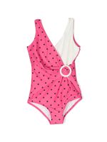 Mini Rodini maillot de bain à pois - Rose