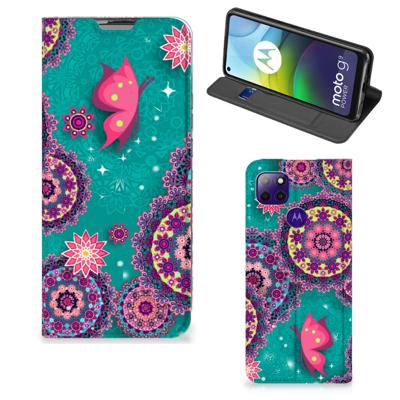 Motorola Moto G9 Power | Bookcase | Cirkels en Vlinders