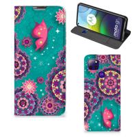 Motorola Moto G9 Power | Bookcase | Cirkels en Vlinders