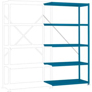 Manuflex RP1154.5012 Magazijnstelling uitbreidingsmodule (b x h x d) 1000 x 2000 x 600 mm Staalbodem