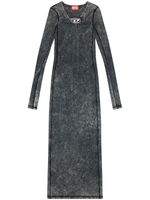 Diesel D-Critic cotton maxi dress - Gris