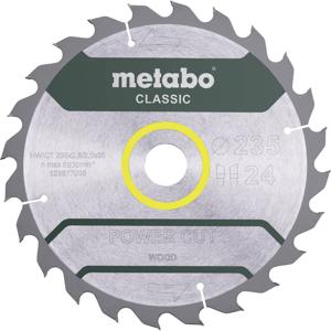 Metabo 628677000 Cirkelzaagblad 235 x 30 x 2 mm Aantal tanden: 24 1 stuk(s)