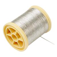 Creativ Company Dmc metallic draad, dikte 0,36 mm, zilver, 40 m/ 1 rol