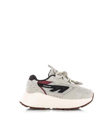Hi-Tec kids Shadow Lace star white/black Suede Kinderen