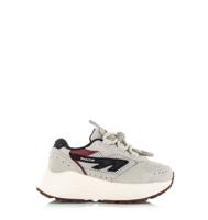 Hi-Tec kids Shadow Lace star white/black Suede Kinderen