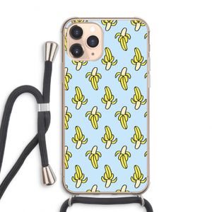 Bananas: iPhone 11 Pro Max Transparant Hoesje met koord