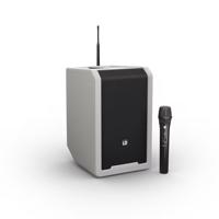 LD Systems ANNY 8 HHD Draagbare 8 Inch accu speaker met 1 draadloze microfoon Urban Grey
