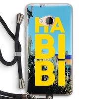 Habibi Majorelle : HTC U Play Transparant Hoesje met koord