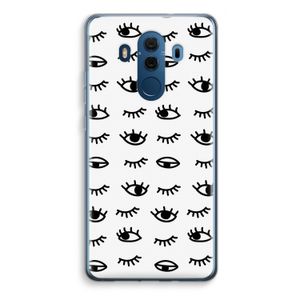 Eye pattern #2: Huawei Mate 10 Pro Transparant Hoesje