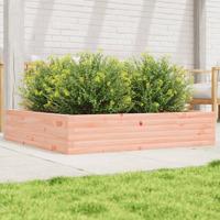 VidaXL Plantenbak 110x110x23 cm massief douglashout