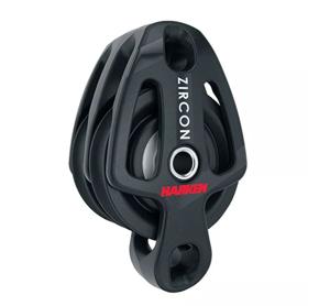 Harken 57mm Zircon 2-schijfsblok Met Hondsvot Default