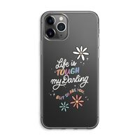 Tough Life: iPhone 11 Pro Max Transparant Hoesje