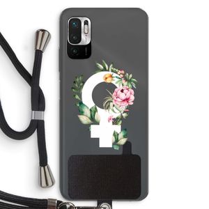 Venus: Xiaomi Redmi Note 10 5G Transparant Hoesje met koord