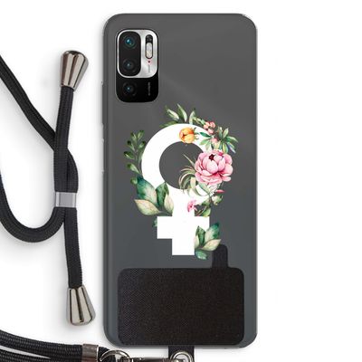 Venus: Xiaomi Redmi Note 10 5G Transparant Hoesje met koord