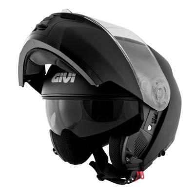 GIVI X.21 EVO Solid Color Mat, Systeemhelm, Zwart