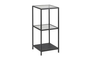 Bendt Wandrek 'Holger' Glas / metaal 3-laags, 82 x 37 cm