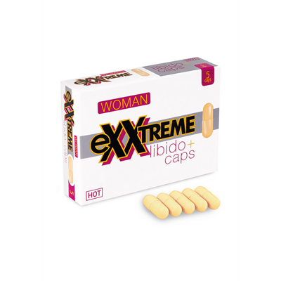 HOT Extreme Libido Caps Woman - 5 Stuks