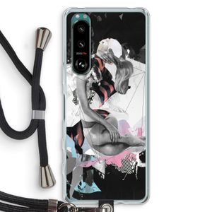 Camouflage de sommeil: Sony Xperia 5 III Transparant Hoesje met koord