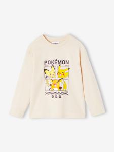 T-shirt Pikachu Evolution Pokemon®jongens zandbeige