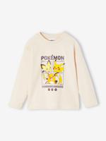 T-shirt Pikachu Evolution Pokemon®jongens zandbeige