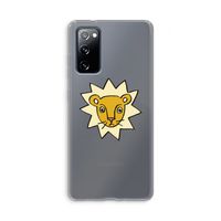 Kleine leeuw: Samsung Galaxy S20 FE / S20 FE 5G Transparant Hoesje