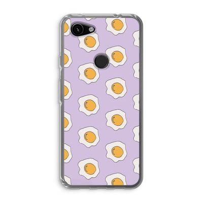 Bacon to my eggs #1: Google Pixel 3a Transparant Hoesje
