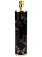 Fornasetti pied de lampe à papillons imprimés - Noir