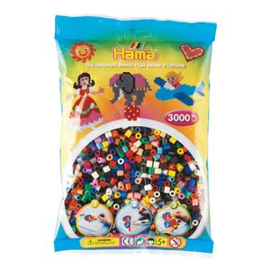 Hama strijkkralenmix, 3000st.