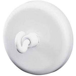 Dahle Magneet (Ø x h) 36 mm x 29 mm rond, met haak Wit 1 stuk(s) 95860