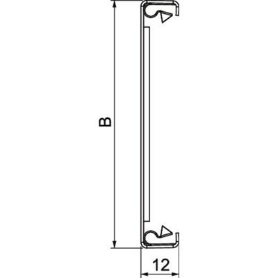 OBO Bettermann 7218020 Brandbescherming 2 m