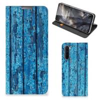 OnePlus Nord Book | Wallet Case | Wood Blue OnePlus Nord Book | Wallet Case | Wood Blue