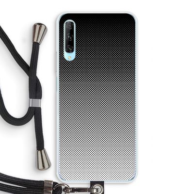 Musketon Halftone: Huawei P Smart Pro Transparant Hoesje met koord