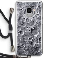 Maanlandschap: Samsung Galaxy S9 Transparant Hoesje met koord