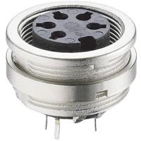 Lumberg KFR 40 DIN-connector Bus, inbouw verticaal Aantal polen: 4 Zilver 1 stuk(s)