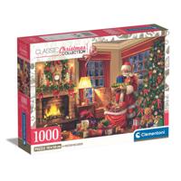 Clementoni puzzel bezoek van de kerstman - 1000 stukjes
