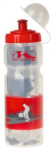 M-Wave Bidon Thermo PBO 400-ISO Rood / Transparant