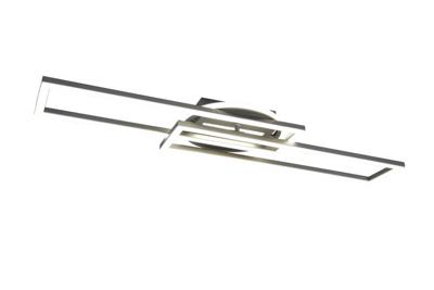 Trio Verstelbare led plafondlampTwister goud - R67183107