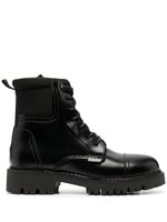 Tommy Jeans bottines à lacets - Noir