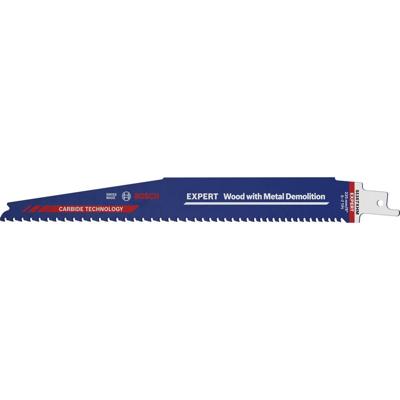 Bosch Accessories 2608900399 Expert Wood with Metal Demolition S 1167 XHM reciprozaagblad, 3 stuks Zaagbladlengte 225 mm 3 stuk(s)