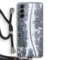 Snøfall: Samsung Galaxy S21 Transparant Hoesje met koord