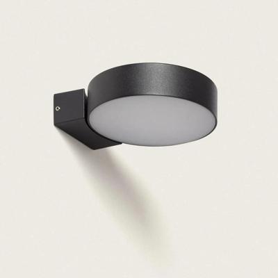 Wandlamp buiten zwart verstelbaar met ingebouwde LED aluminium &apos;Torin&apos;