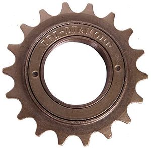 Tri-diamont fixed gear freewheel single speed 18 tands 1/8