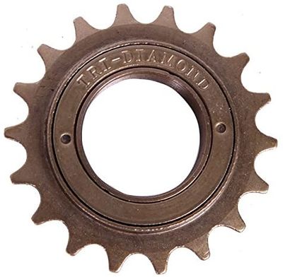 Tri-diamont fixed gear freewheel single speed 18 tands 1/8