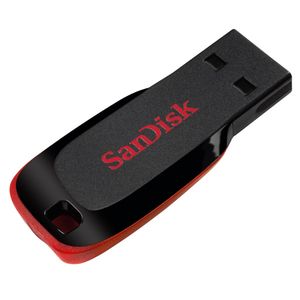 SanDisk Cruzer Blade 32GB USB-sticks Zwart