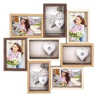 Zep houten collage fotolijst ty013 montreaux voor 8 foto's