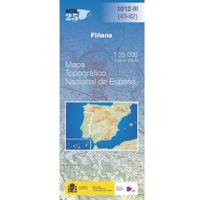 Topografische kaart 1012-III Finana | CNIG - Instituto Geográfico Nacional