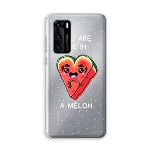 One In A Melon: Huawei P40 Transparant Hoesje