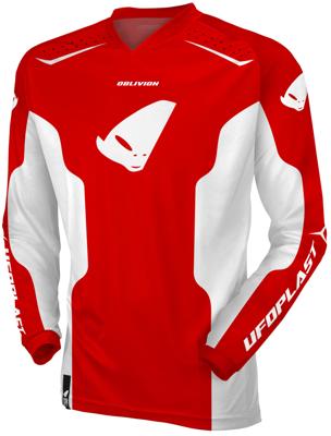UFO PLAST Mx jersey ufo oblivion red/white gr. xl