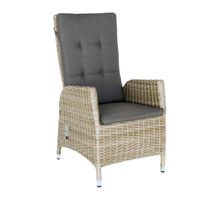 Verstelbare stoel Santa Cruz Trout Grey - Oosterik Home - thumbnail